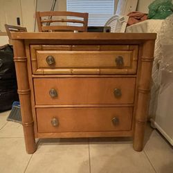 wooden dresser