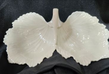 Lenox,  Porcelain Leaf Candy/Nut Dish, 10" x 5". PLEASE READ DESCRIPTION