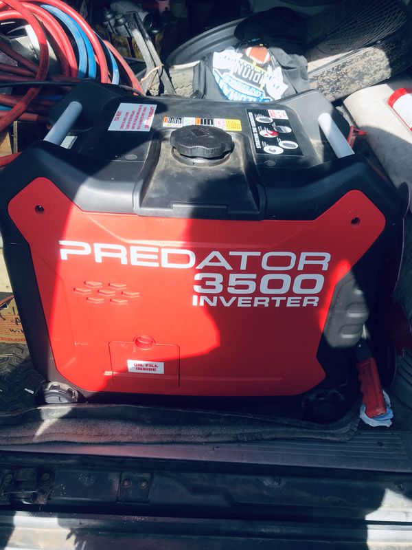 Predator 3500 inverter generator $575 for Sale in San Diego, CA - OfferUp