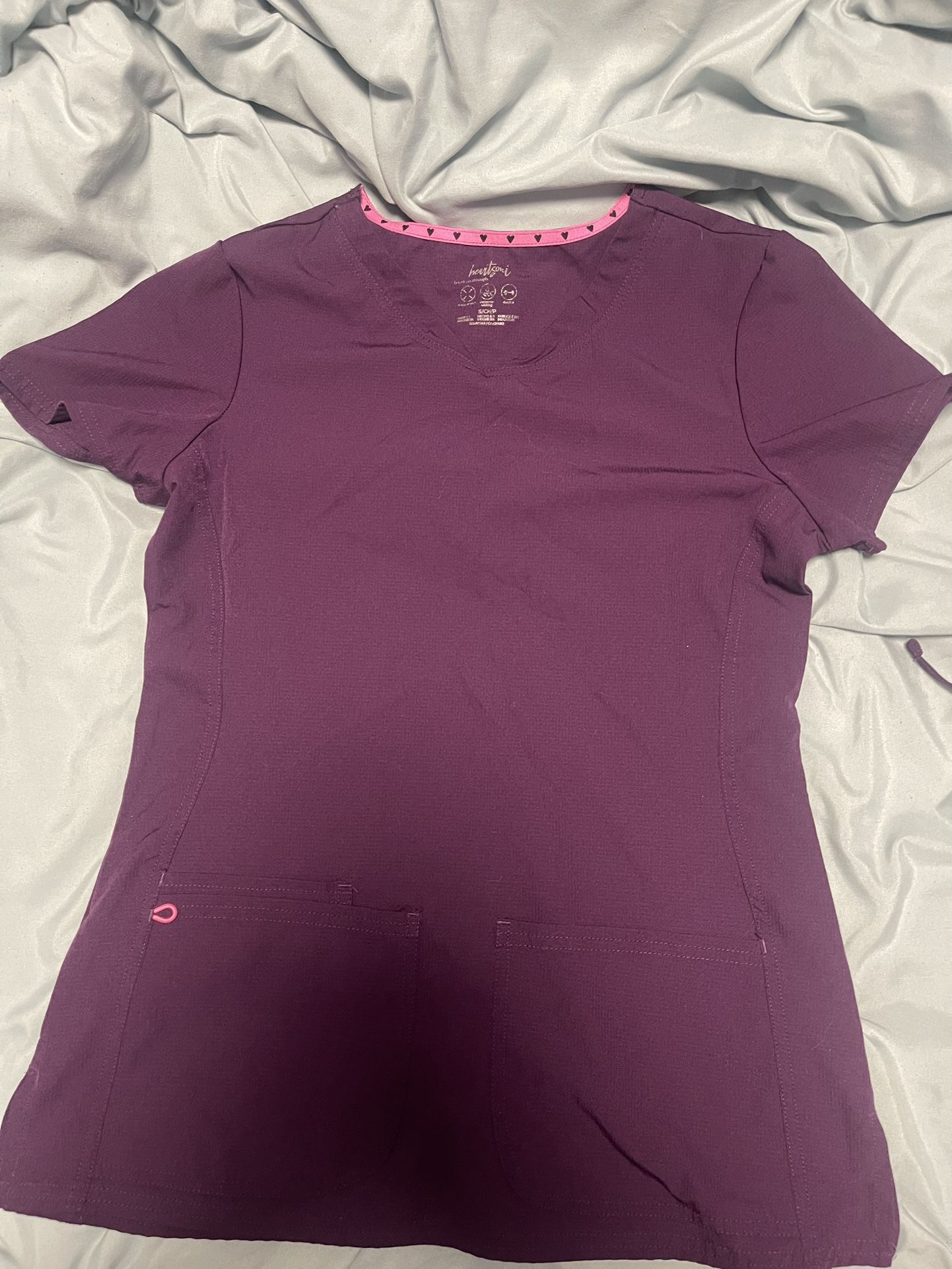 Heart soul Purple Uniform Set