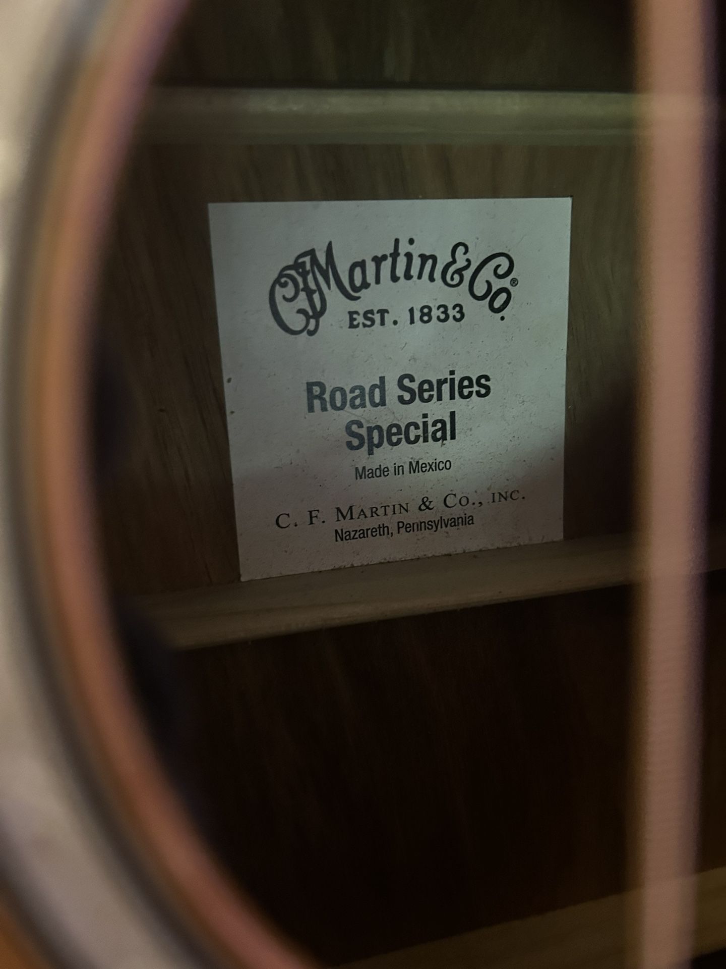 Martin Road Series Special - Acoustic/Electric - Etimoe