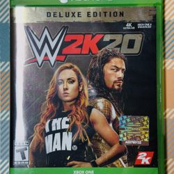 WWE 2K20 (Microsoft Xbox One, 2019) With Case TESTED/Works Fast Shipping Y28