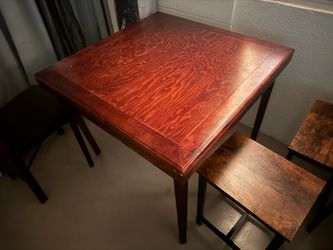 Mahogany table
