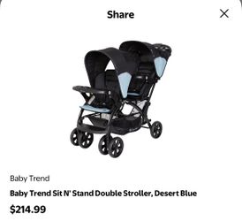 Sit’N Stand Stroller FOR SALE!!