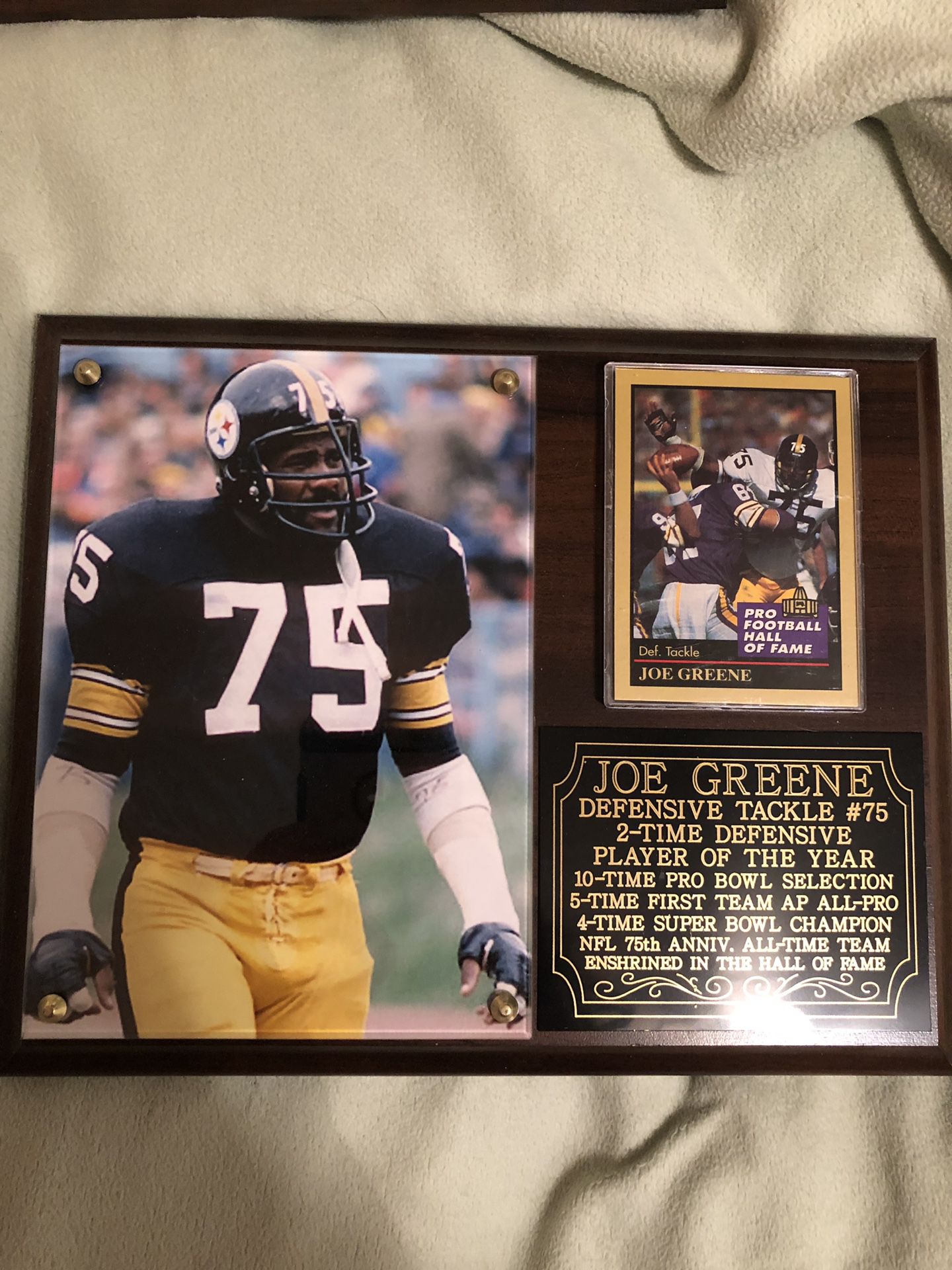 Steelers plaques