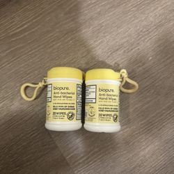 Biopure Anti Bacterial Hand Wipes 