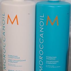 Moroccanoil HYDRATING Shampoo And Conditioner 33.8 Oz New 