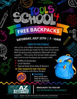 Back to school event