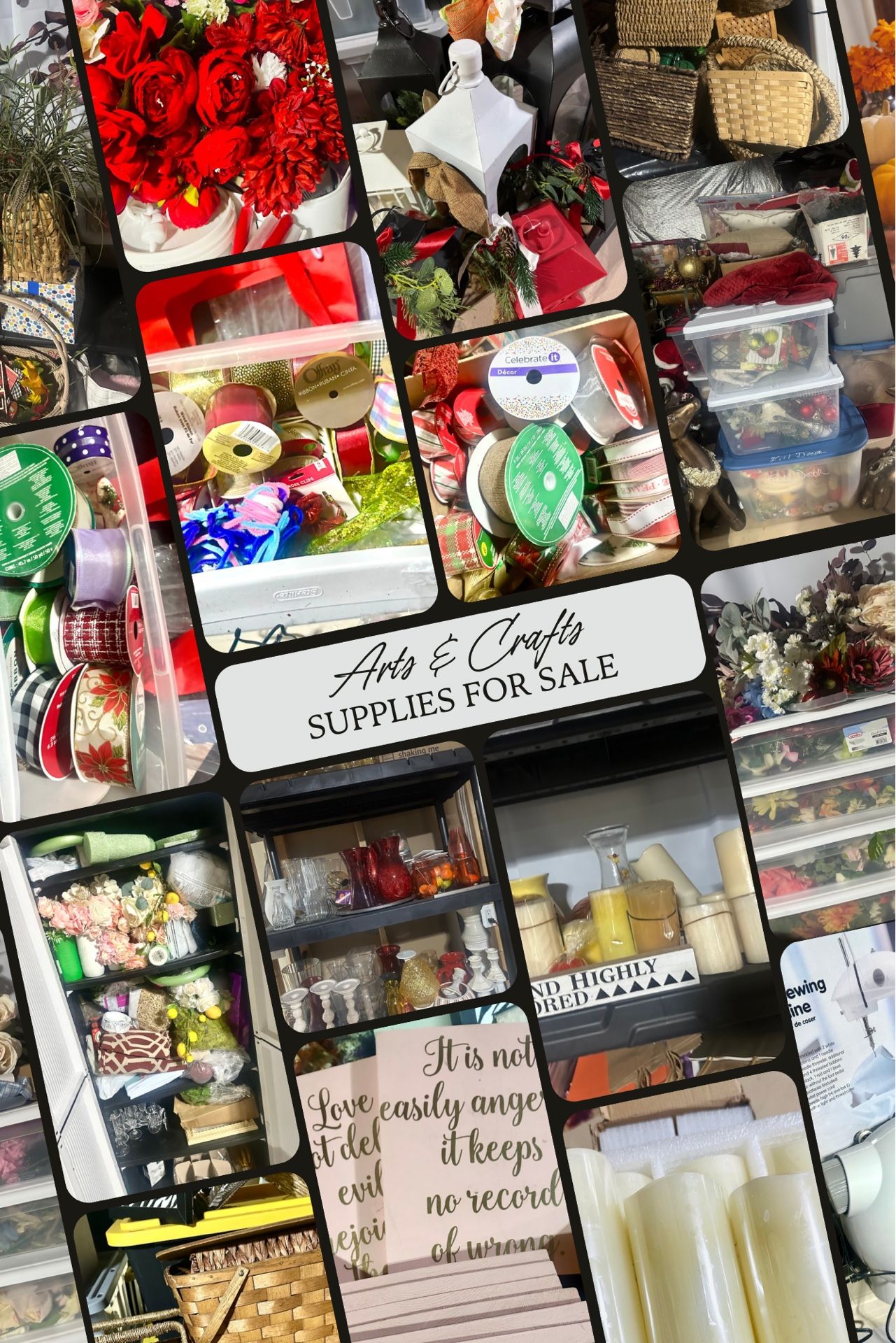 Craft Supplies For Sale