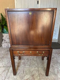 AMERICAN OF MARTINSVILLE MID CENTURY MODERN SILVERWARE CHEST
