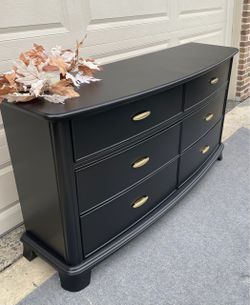Beautiful Tall American Signature Bureau Dresser