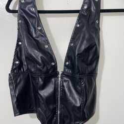 Leather Top