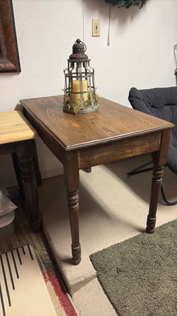 Antique Oak Farm Table
