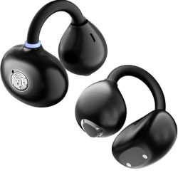 Open Ear Earbuds - Comfort Clip-On Earbuds, Lightweight Open Ear Headphones with 163 Languages AI Translation and Anti-Drop Design, 48H Play Bluetooth