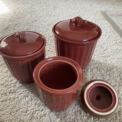 3 Piece Canister Set