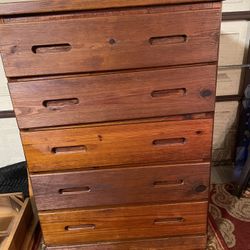 Chest Of Drawers.    RUSTIC 