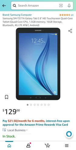 Galaxy Tab E