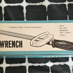 Vintage Craftsman Torque Wrench