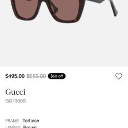 New Gucci Sunglasses 