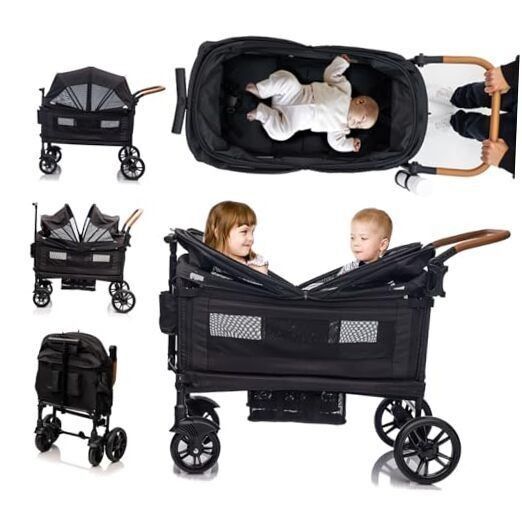 Wagon Stroller Grey