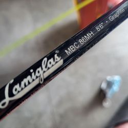 Shimano Cardiff 200A Reel on a Lamiglas MBC 8'6 MH 10-20LB 1/2 -1 1/2 Lure Weight