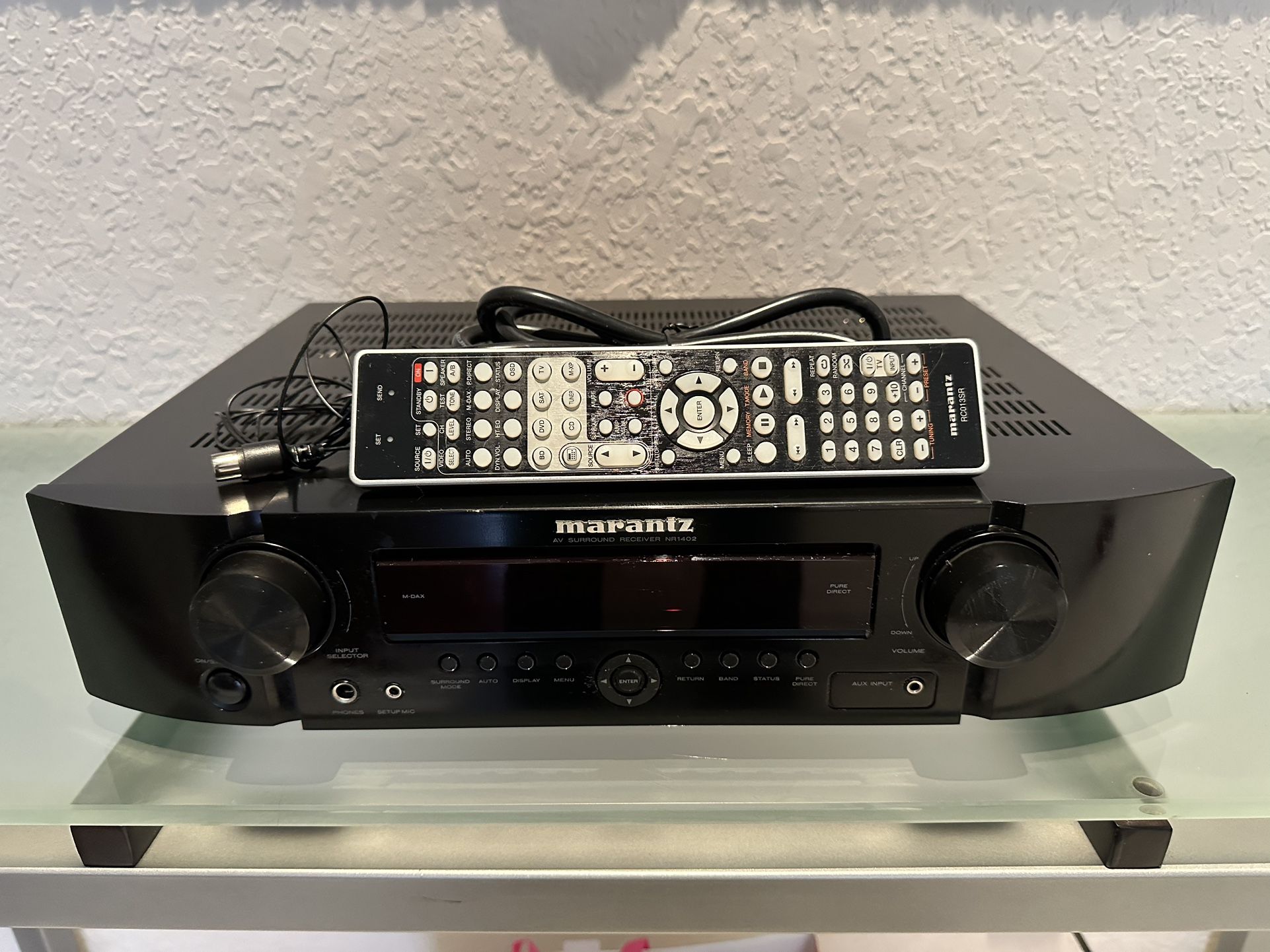 Marantz NR1402 Slim 5.1 HDMI AV Receiver + Remote