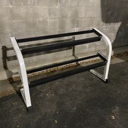 Parabody 2 Tier Solid Steel Dumbbell Weight Rack…. Home Gym Fitness…. $125 Price is Firm!!!