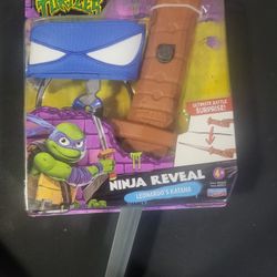 Teenage Mutant Ninja Turtles Mutant Meyham Leonardo Half Pipe RC Skateboard And Katana