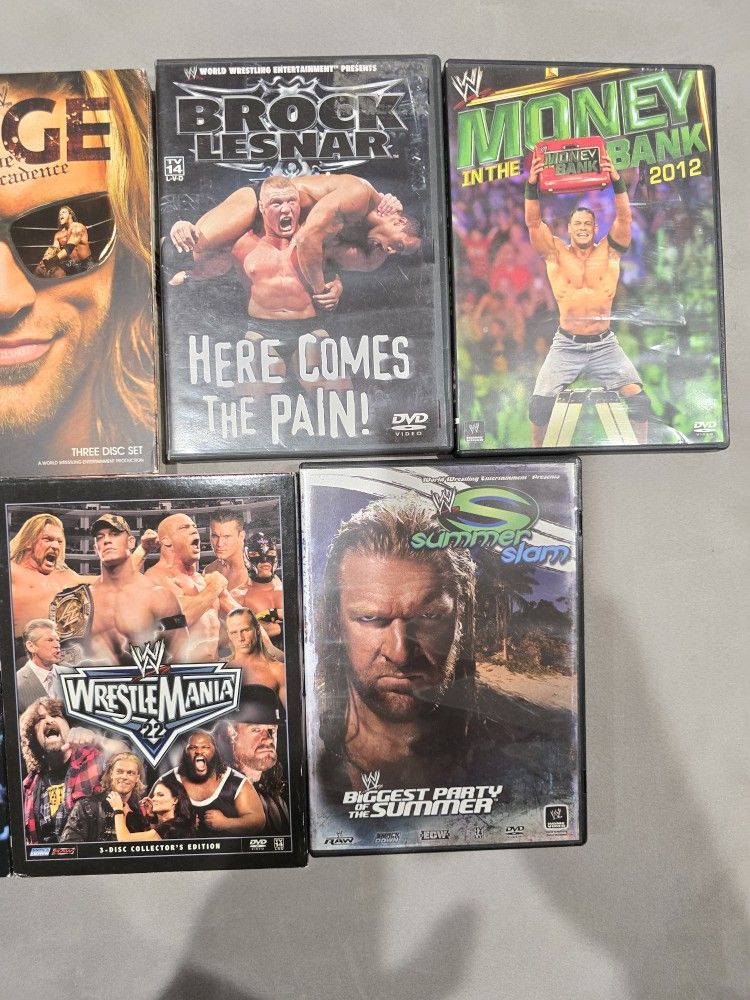 WWE DVD12枚セット WWF - WrestleMania 12 (DVD, 2013) for sale
