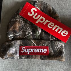 Supreme Camo Beanie