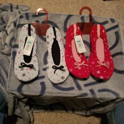 Exhilaration Knitted Ballerina Slippers