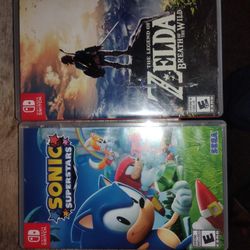 Zelda Breath Of The Wild And Sonic Superstars