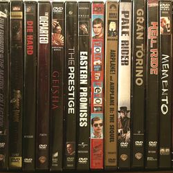 Collection of DVDs (20pcs, 24 films)
