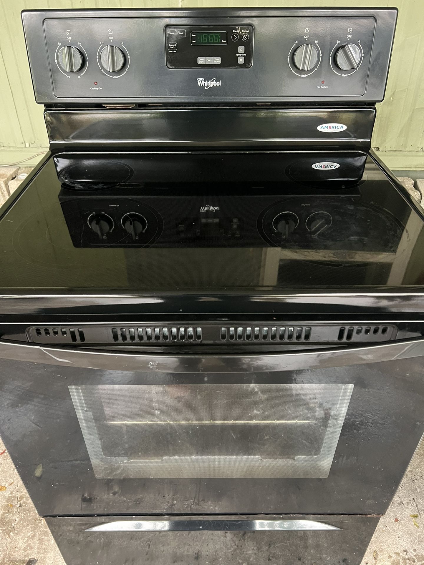 Whirlpool Electric Stove