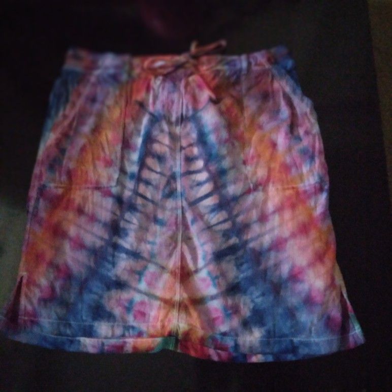 Funky Tie Dye Skirt