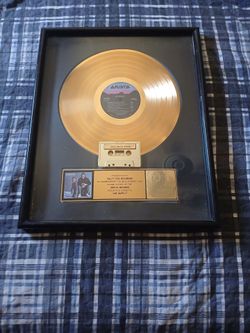 GOLDEN ALBUM RIAA AWARD