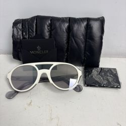Moncler Smoke Round Unisex Sunglasses