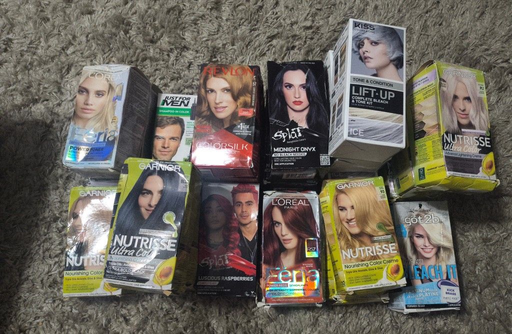 Hair Dye Different Colors