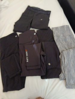 Lululemon clothing for women! Yoga pants and shirts. Starting at $20.00. Come pick up today.