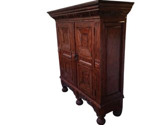 Wood Cabinet with drawers