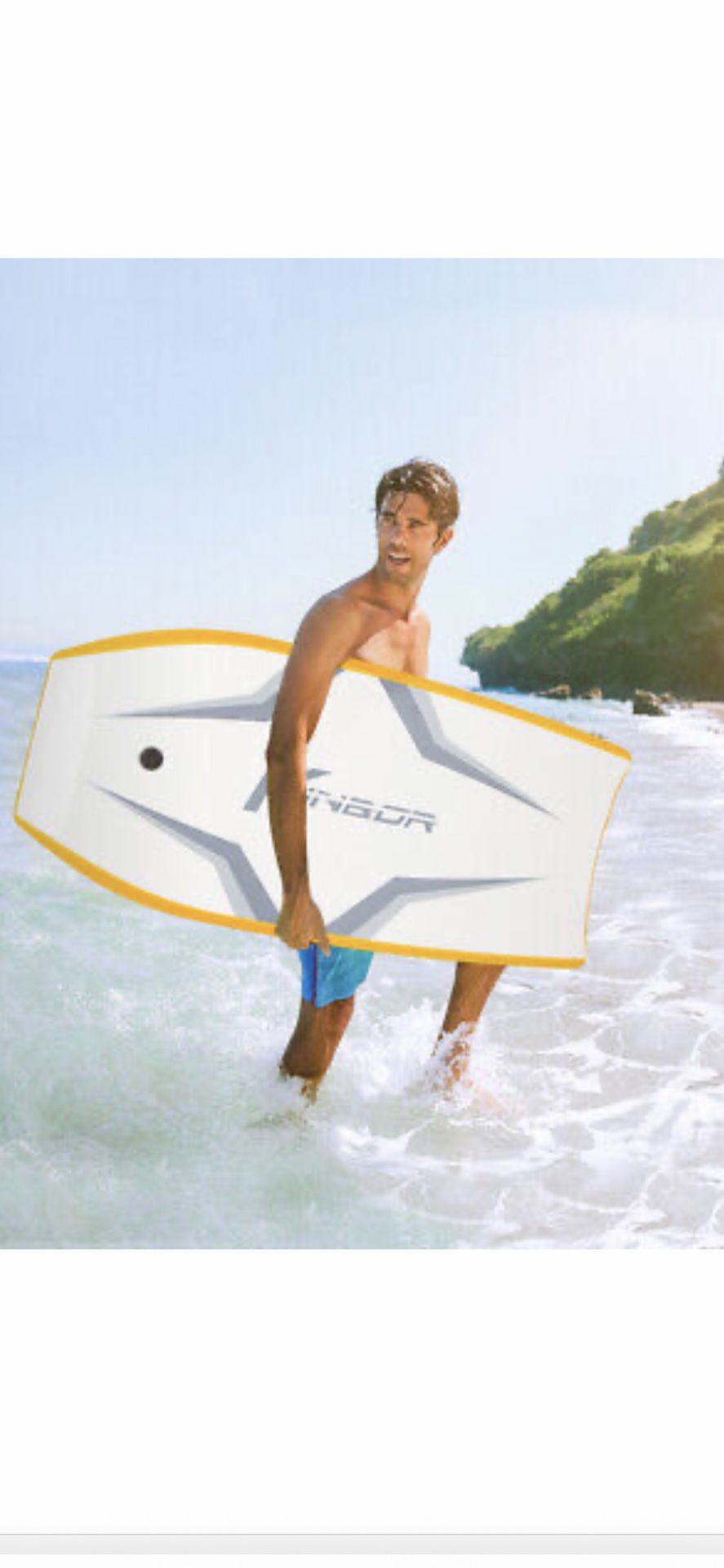 Boogie Board Body Surfing