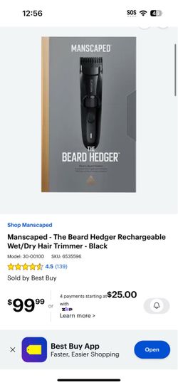 Brand new manscaped the beard hedger
