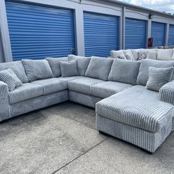 Brand New Fluff Sectional Trending Now Super Soft And Cozy 