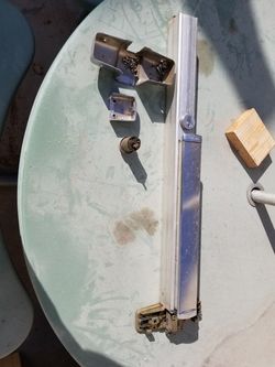Door panic hardware.