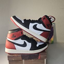 Size 9 - Black Toe Reimagined Jordan 1's - $85 Firm