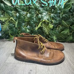 VivoBarefoot GOBI II Leather Boots Casual Shoes Men's Size 41 EU / 8 US - Brown