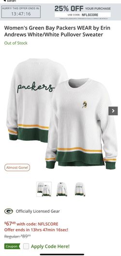 Women’s Green Bay Packers Sweater