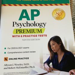 AP Psychology Premium Textbook By Barron’s