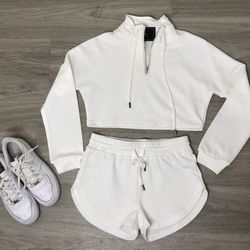 NEW 2 Piece White Active Set 