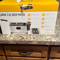 New Bella Deep Fryer